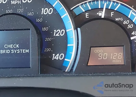 2012 Toyota Camry Hybrid Xle z USA, uszkodzony, nr VIN 4T1BD1FK6CU051815